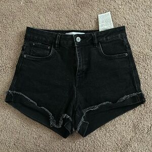 Zara black shorts